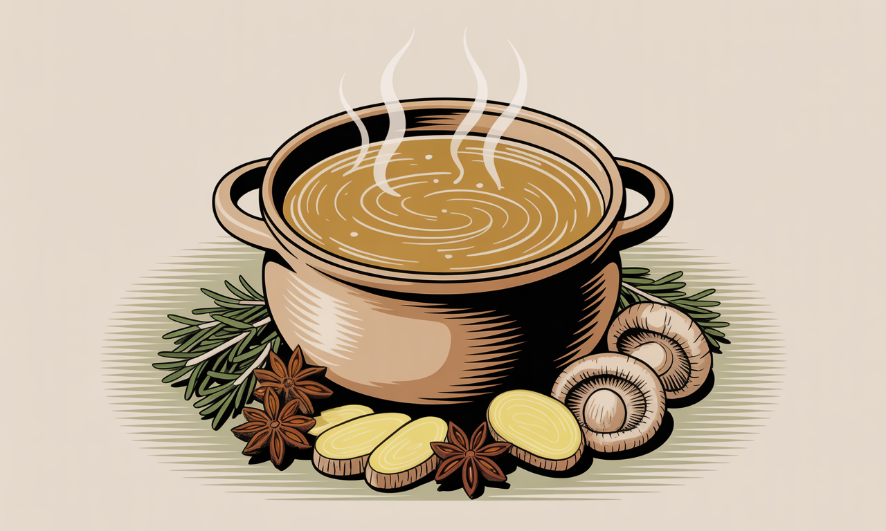 The art of making nutritious medicinal broth