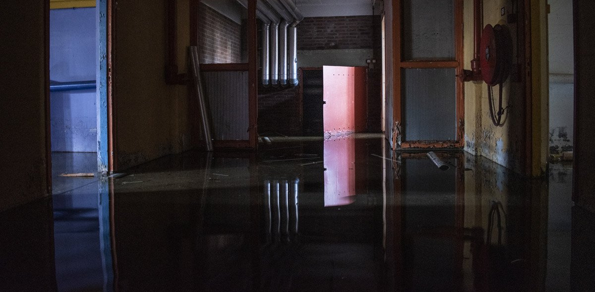 Basement Water Flood Cleanup