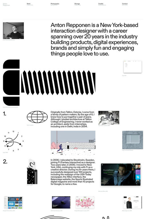 Repponen website screenshot