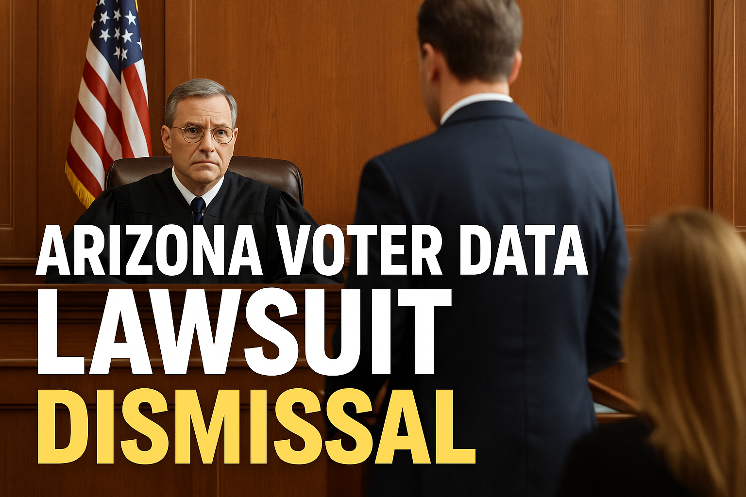 arizona voter data lawsuit dismissal