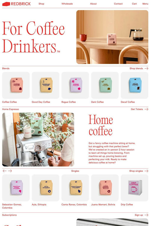 Redbrick website screenshot