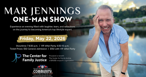 Mar Jennings One Man Show at SHU Community Theatre on May 22