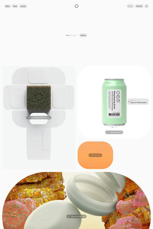 OEM website screenshot