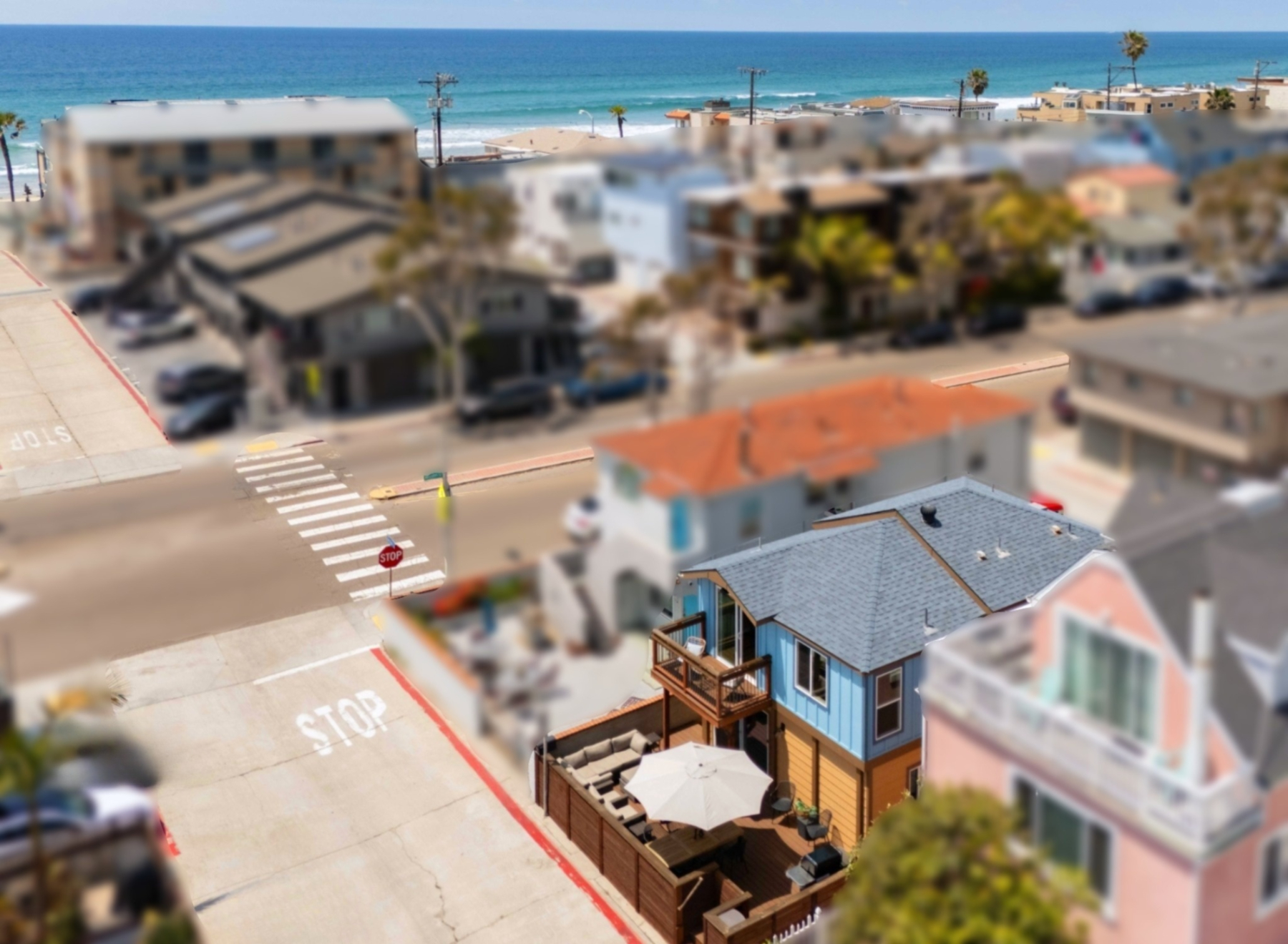 Crosswalk to the Beach