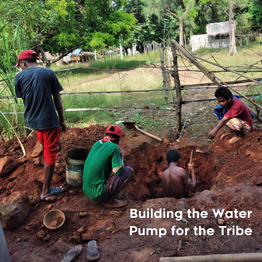 Wish granted - work in progress:Building the Potable Water for the Tribe