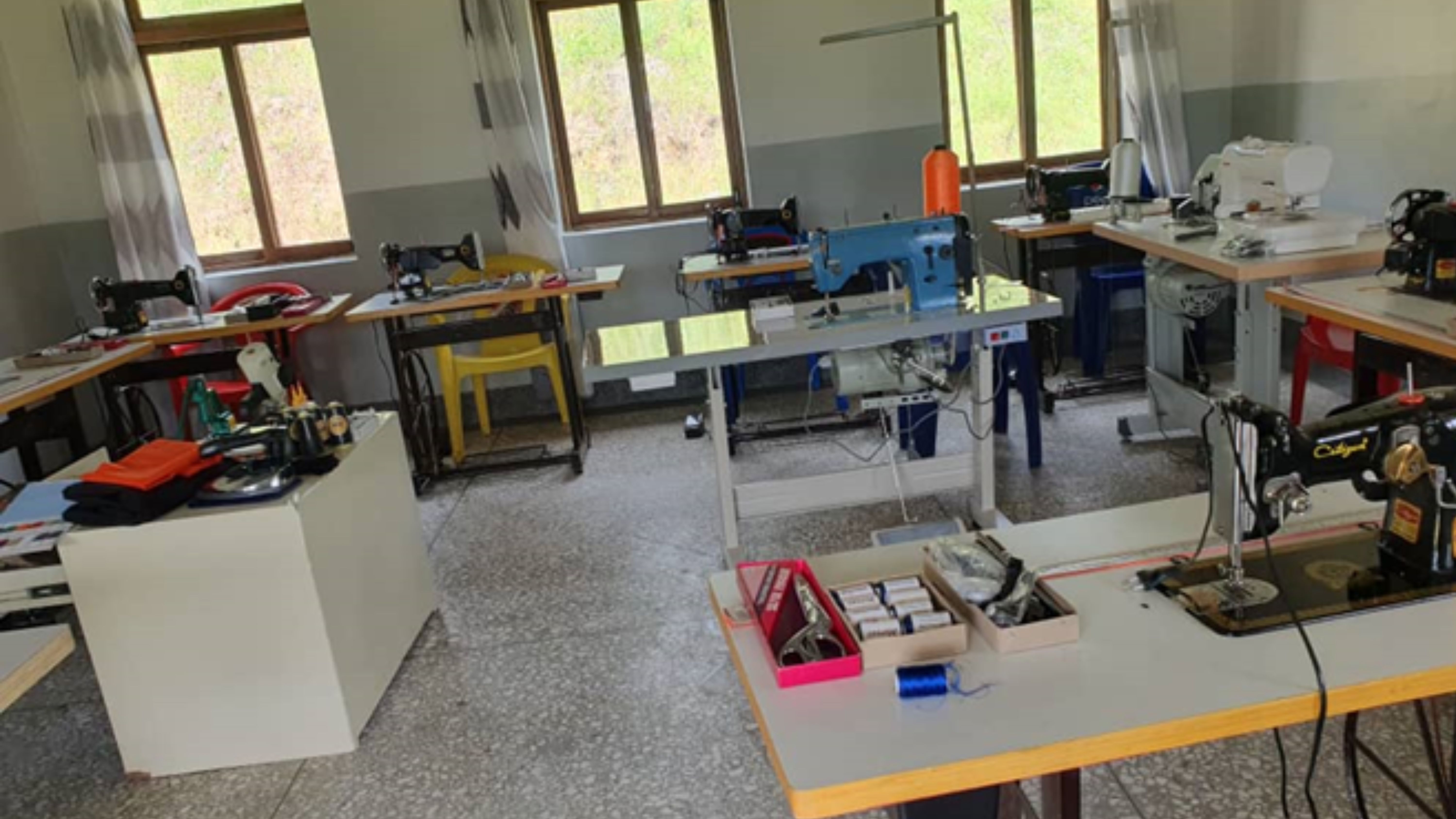 Full Functional Tailoring Workshop for the Unemployed Young Persons with Disabilities.