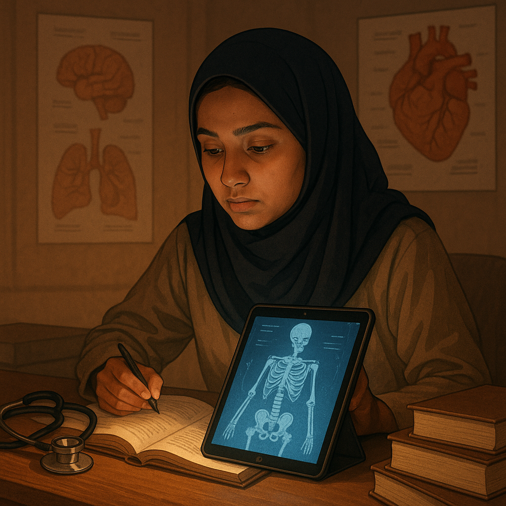 An iPad for my medical studies.