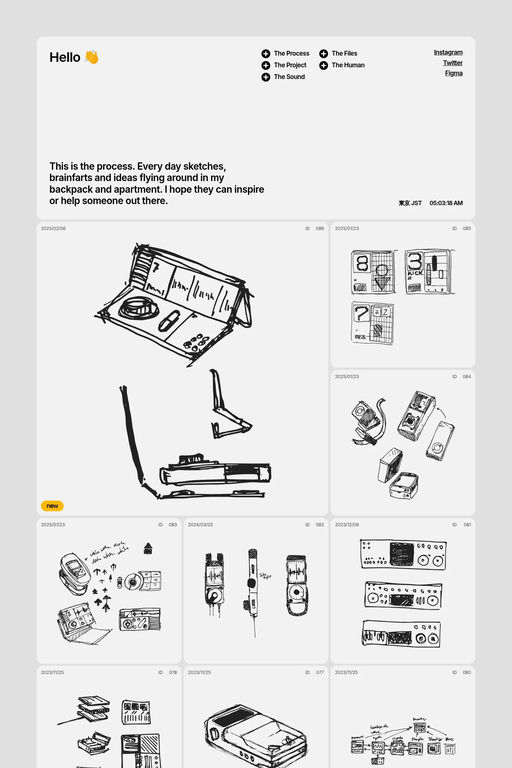 carlhauser website screenshot