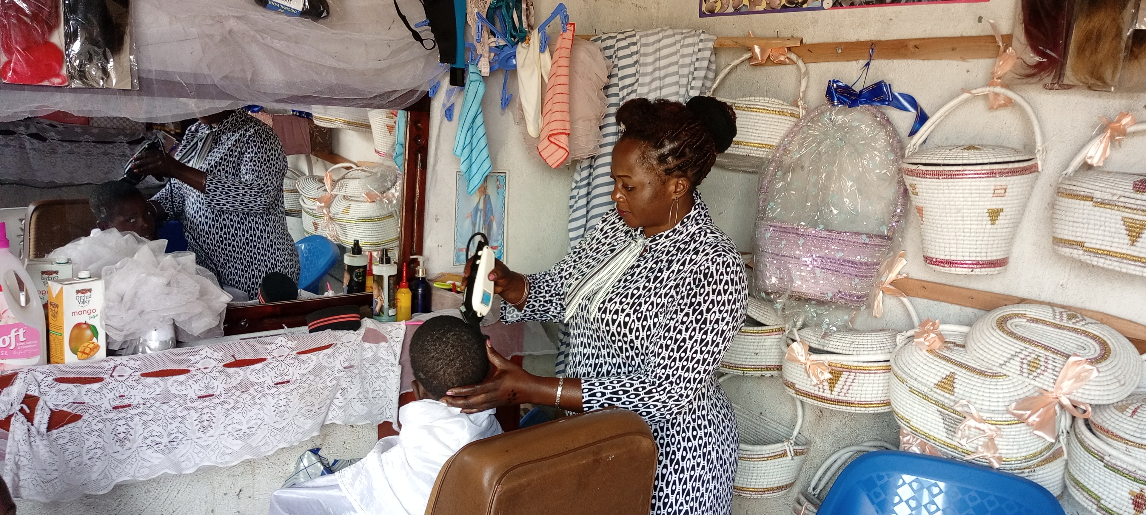 Improving our unisex saloon