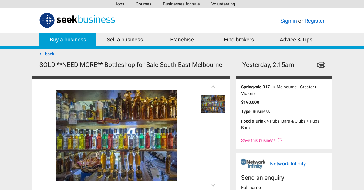 Sell Business in Northcote