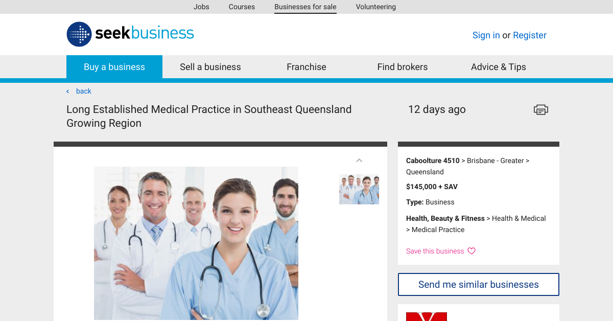Sell Medical Practice