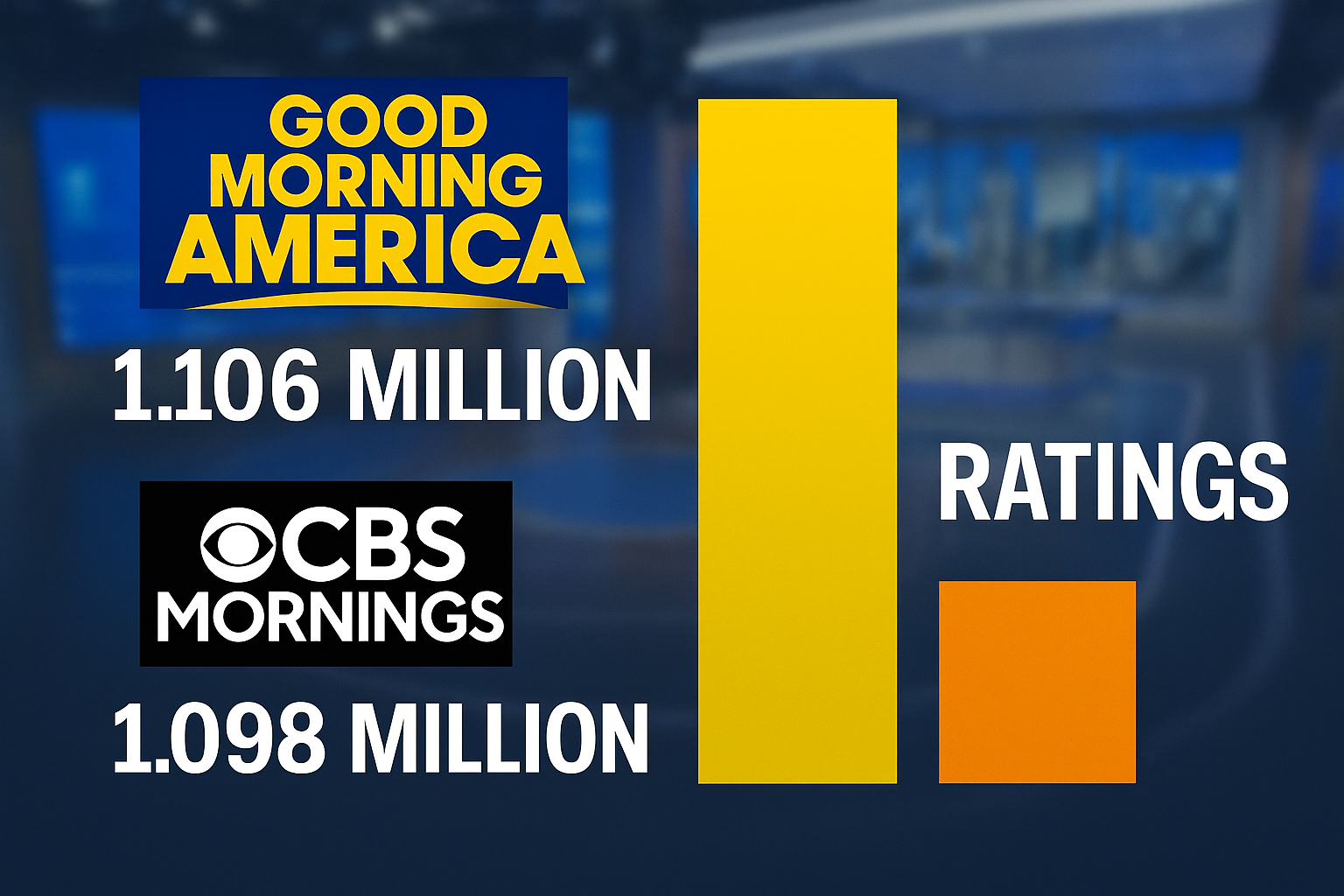 gma today cbs mornings ratings