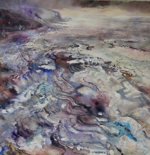 Rhythms in the rock strata, Crackington Haven, Cornwall