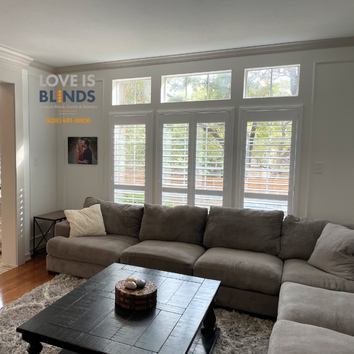 Love is Blinds-Custom Blinds, Shades, Shutters, Hendersonville NC, (828) 481-8806 Shutter Solutions