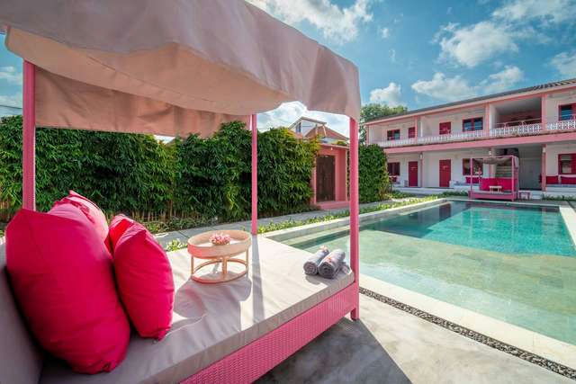 PinkPrivate Balangan — уютный бутик-отель у пляжа, 35 м², бассейн, всё включено, 2 номера в наличии — фото 2