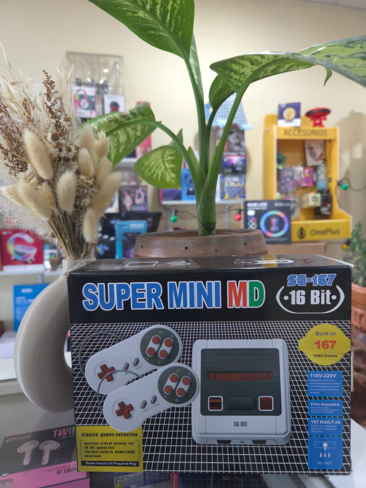 Consola de juego retro super mini 1