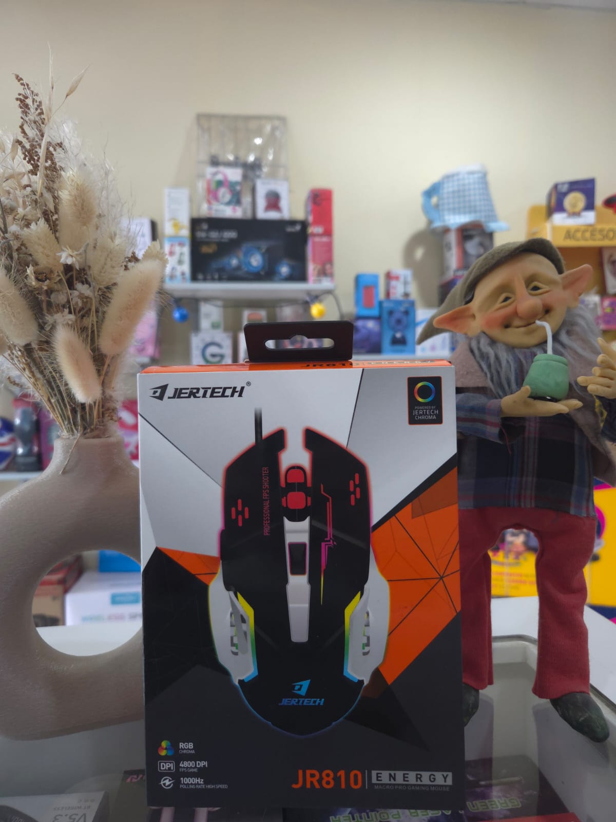 Mouse Gamer Usb C/cable Rgb 4800 Dpi Jertech Jr810 1