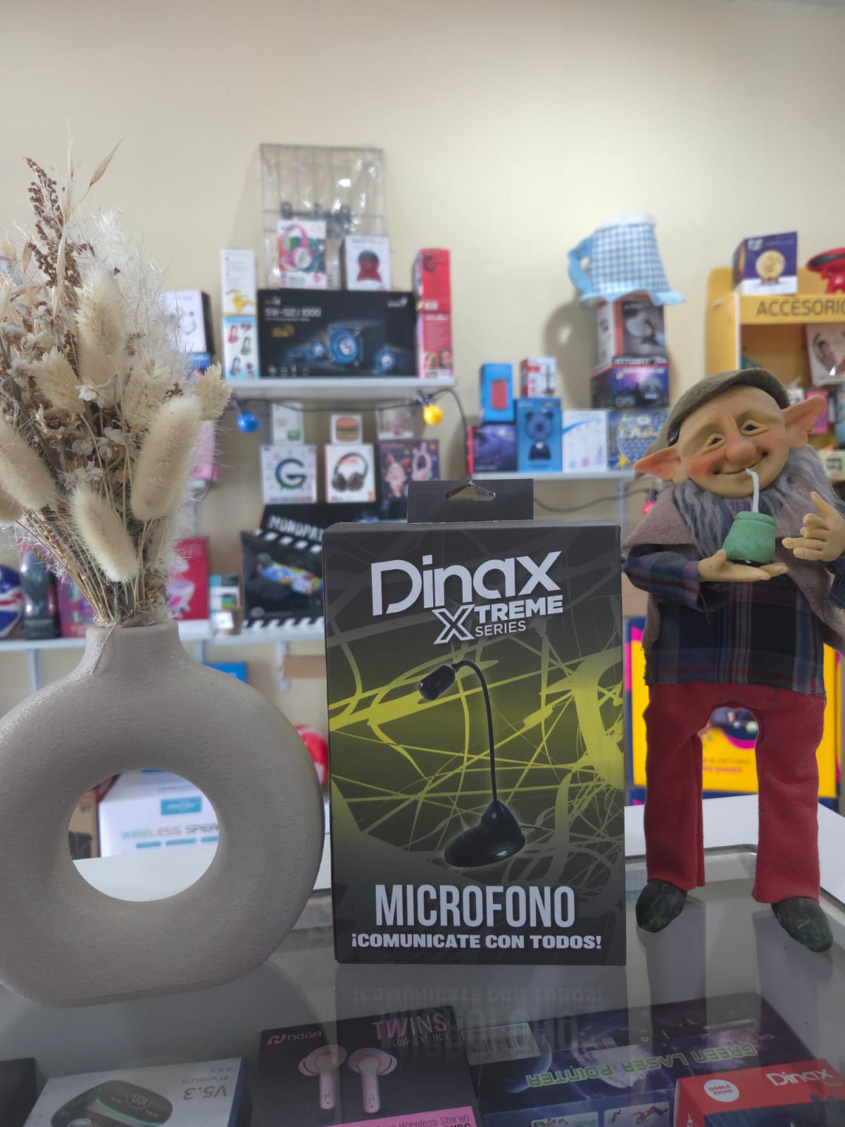 MICROFONO PC DINAX XTREME PLUG 3.5 FLEXIBLE 1