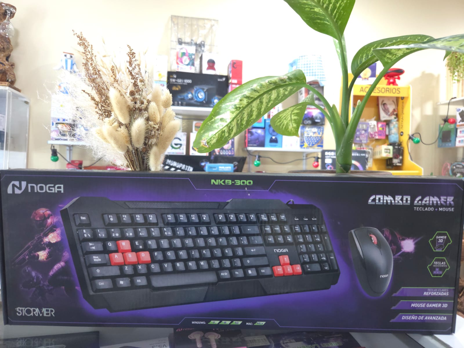 Combo Teclado + Mouse Gamer Nkb-300 1
