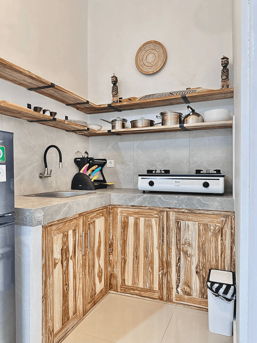Уютный 2BR дом в Убуде без плесени и сырости, с парковкой и мощным кондиционером