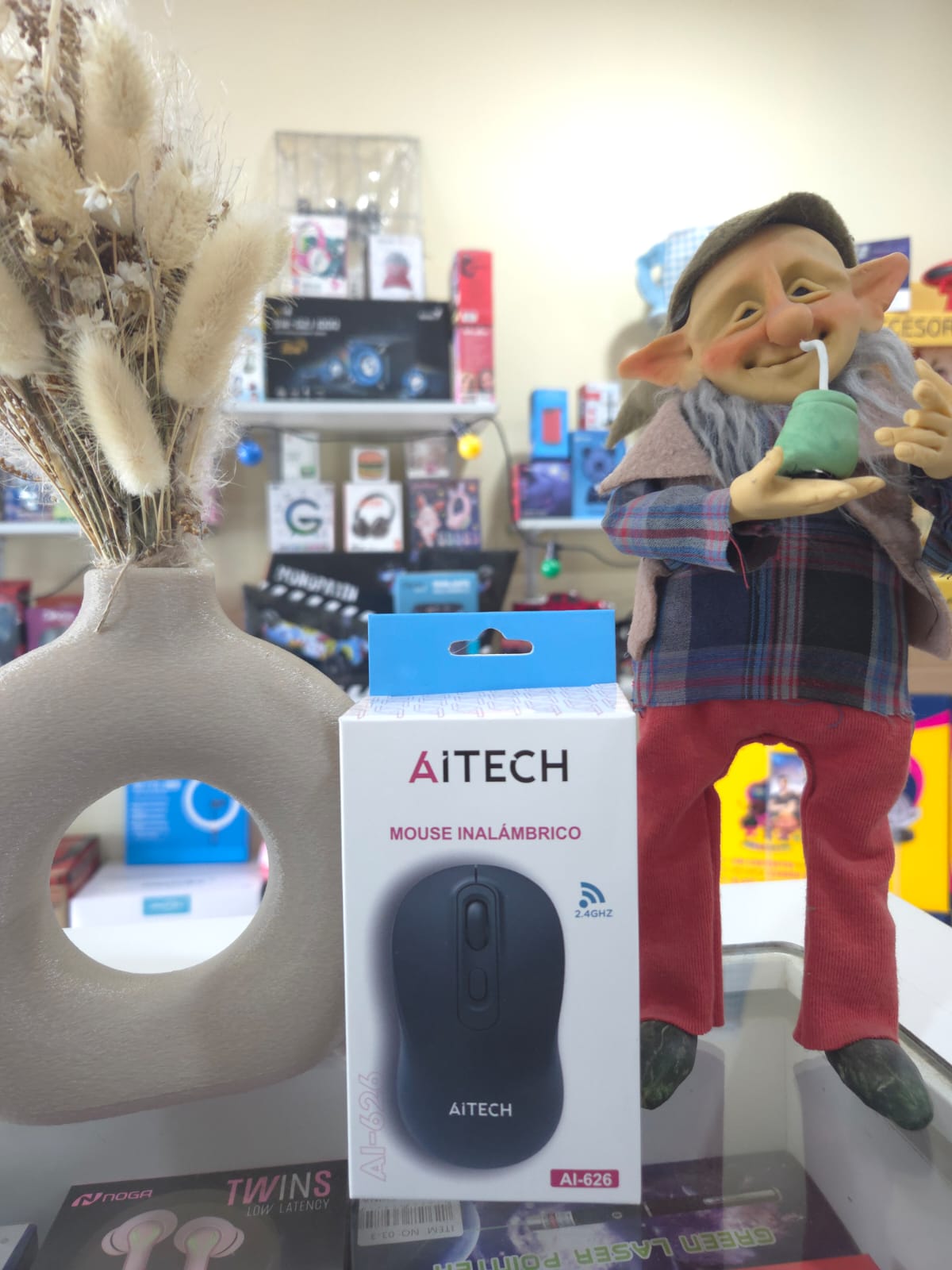MOUSE AITECH INALAMBRICO AI626 1