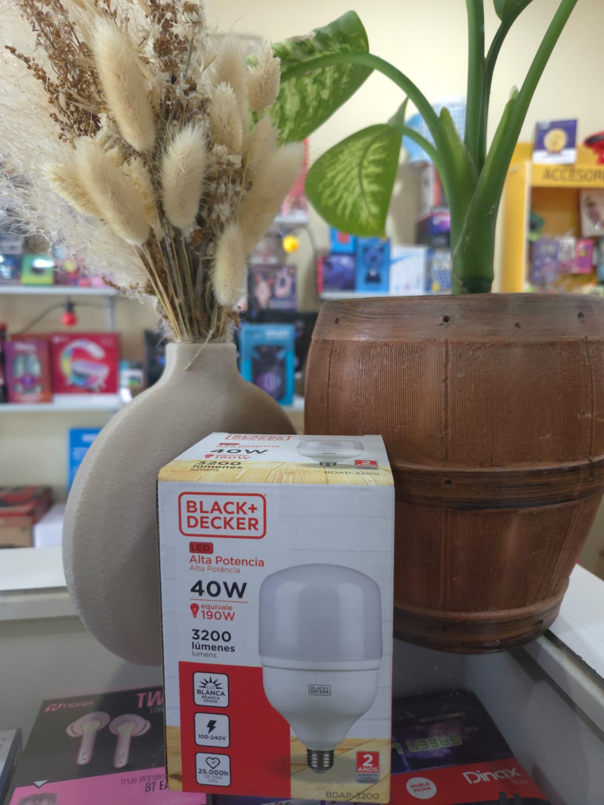 LAMPARA LED B+D 3200LM 40W FRIA 1