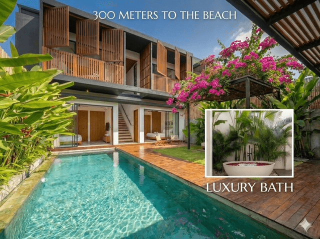 Вилла 4BR в сердце Чангу — 300 м до пляжа, готовый арендный бизнес, ROI 15%