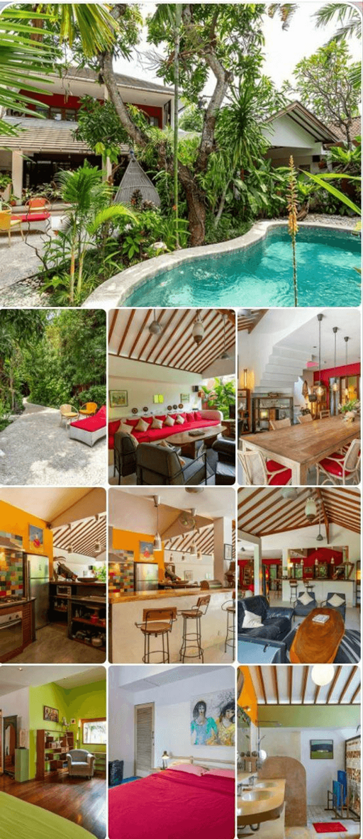 Современная 4BR вилла с бассейном и садом в тихом районе Basangkasa