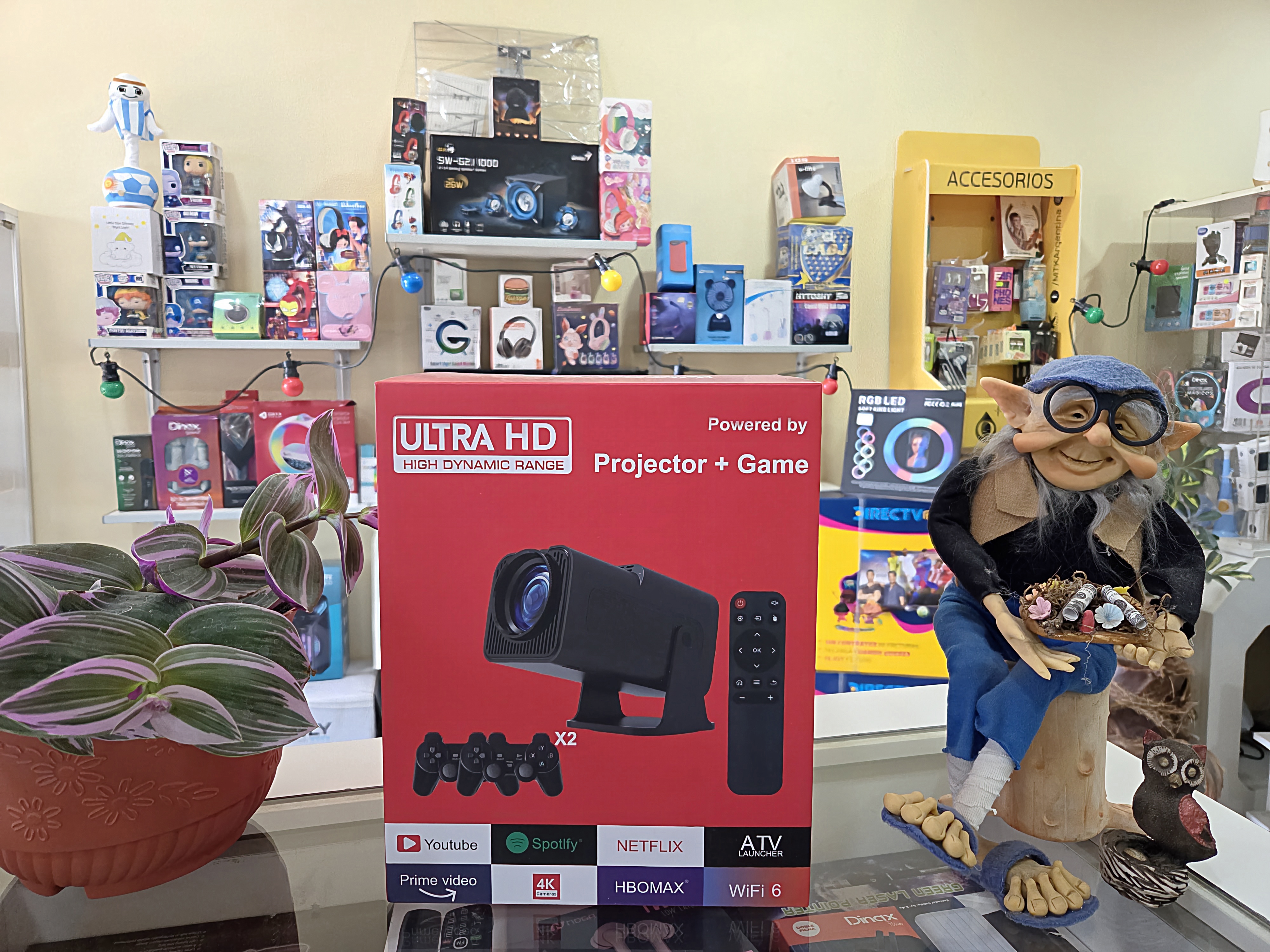 Proyector p30 max con juegos 1