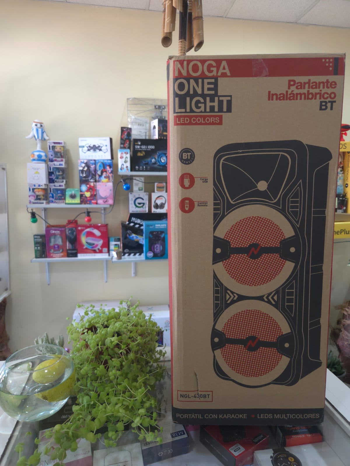 Parlante Noga One Light Ngl-430bt Ngl-430bt Bluetooth  1