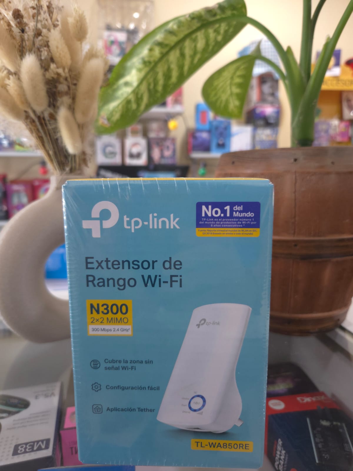 Repetidor Y Extensor Wifi Tp Link 300 Mbps 1