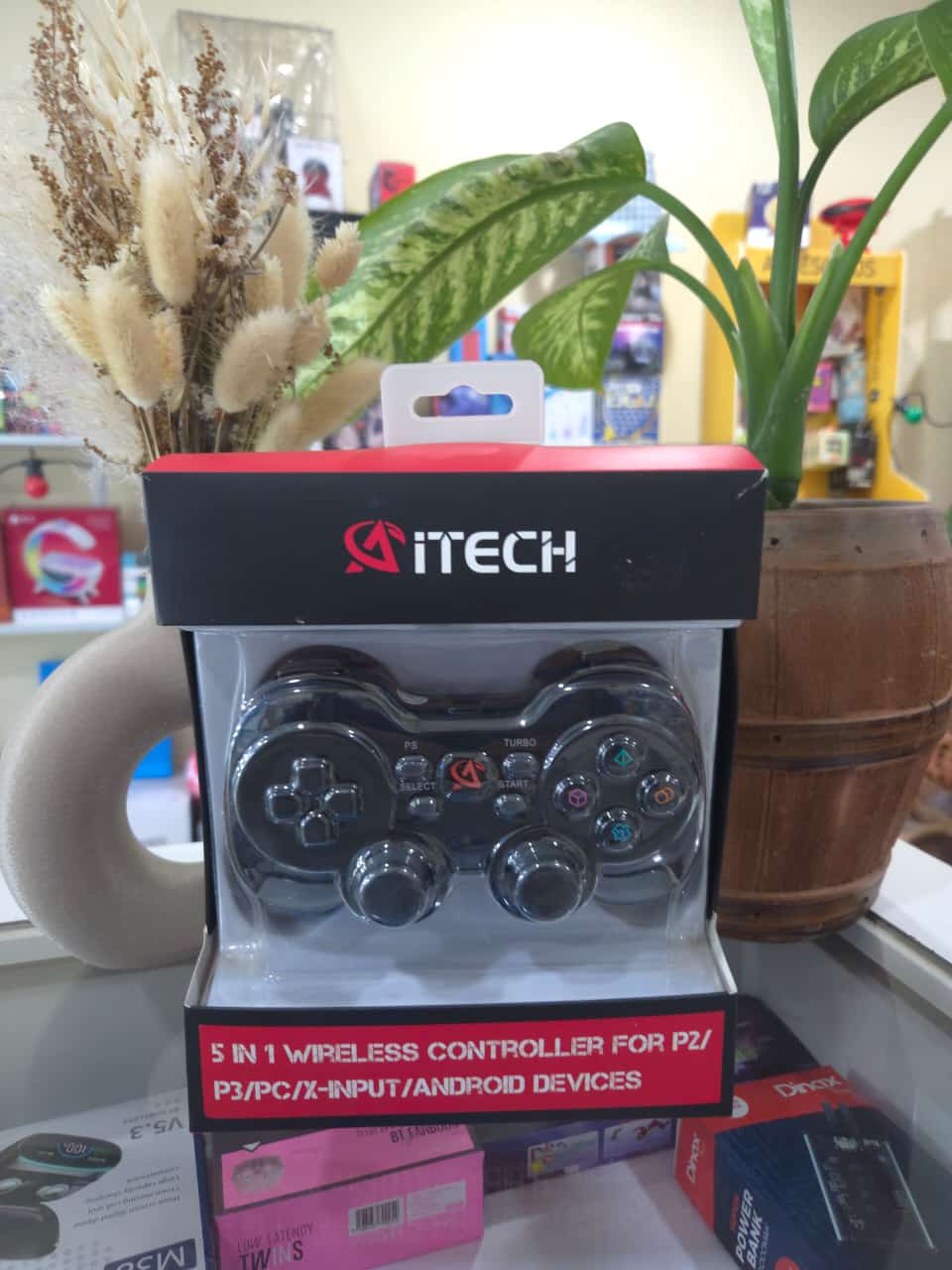 JOYSTICK INALAMBRICO 5EN1 AITECH PARA PS2/PS3/PC 1