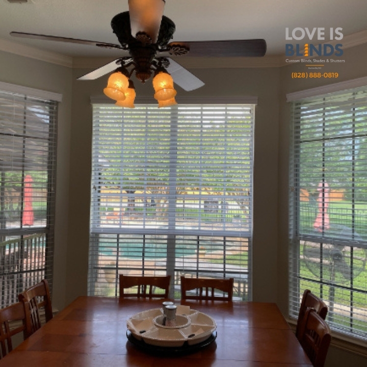 Love is Blinds-Custom Blinds, Shades, Shutters, Burnsville NC, (828) 888-0819 Blinds Installation