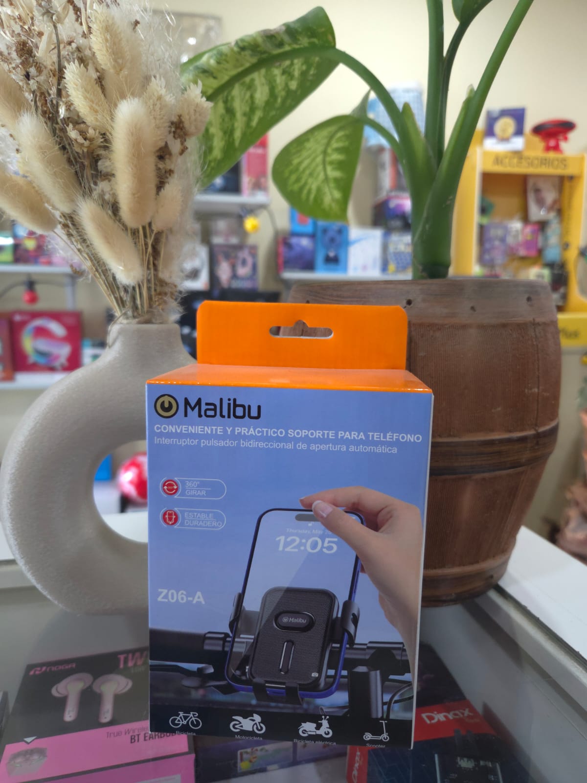 HOLDER MALIBU MOTO/BICI Z06A 1