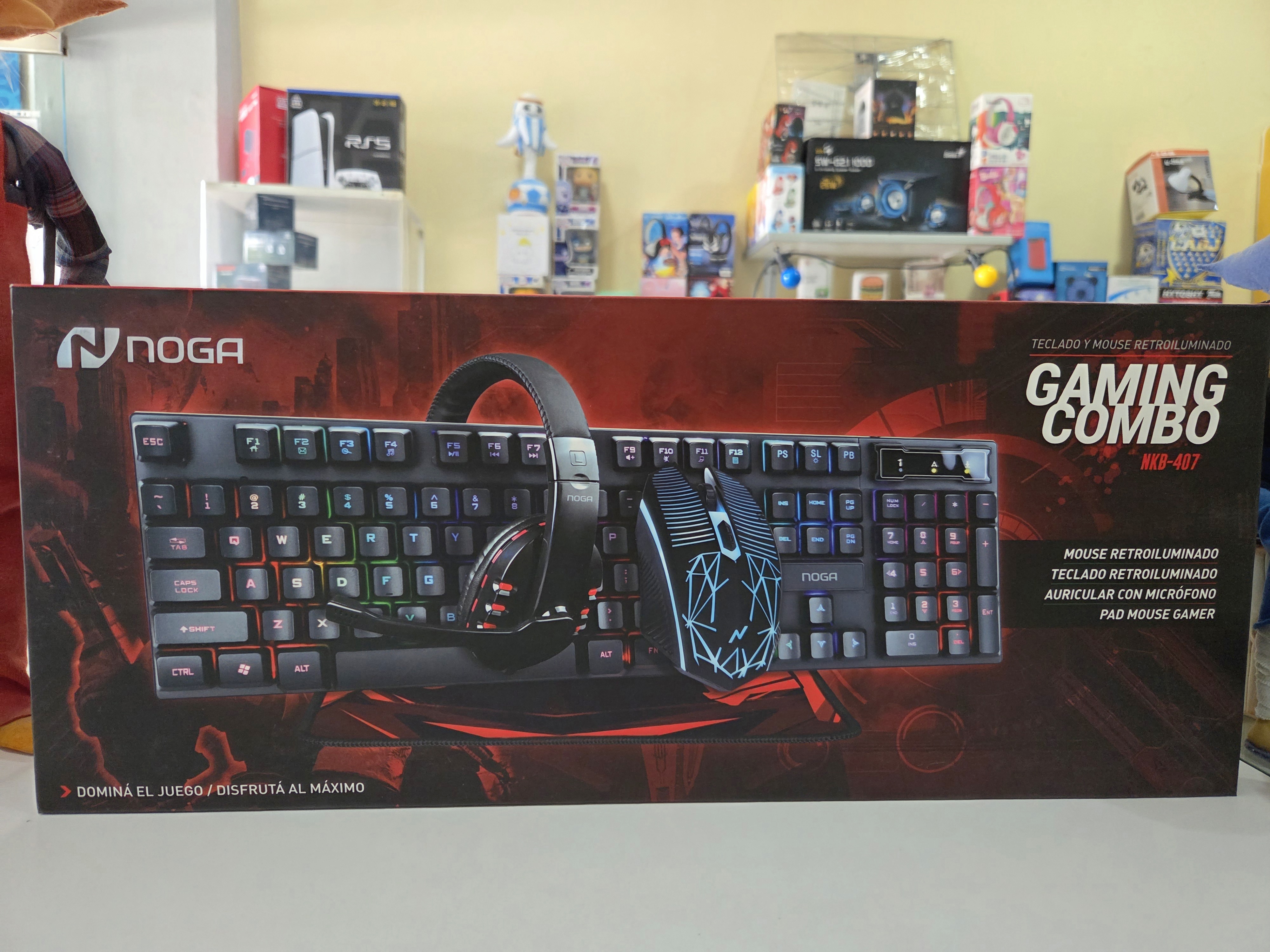Combo gamer Noga nkb 407 1
