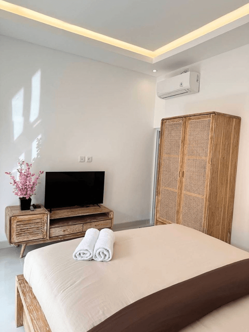 Гестхаус в центре Чангу Берава — 1BR, пешком до пляжа, всё включено!