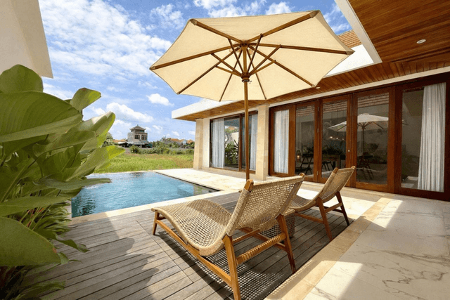 Harmoni Villa Sanur — уединённая вилла 2BR с бассейном и собственным садом 10 соток