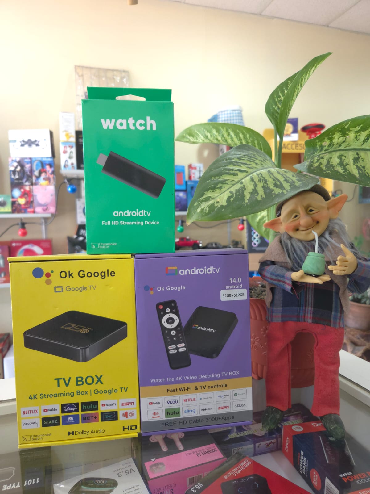 Tv box Google con tv magic 1