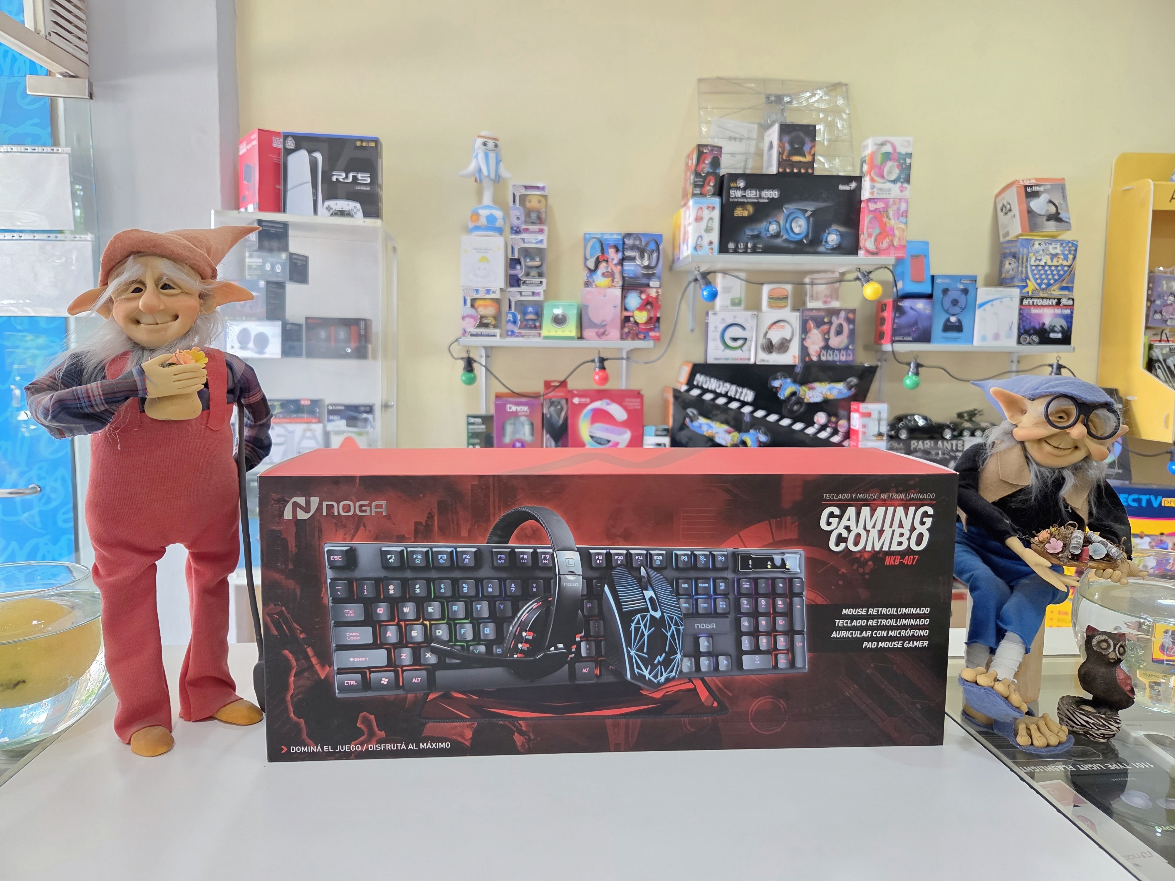 Combo gamer Noga nkb 407 thumbnail 2