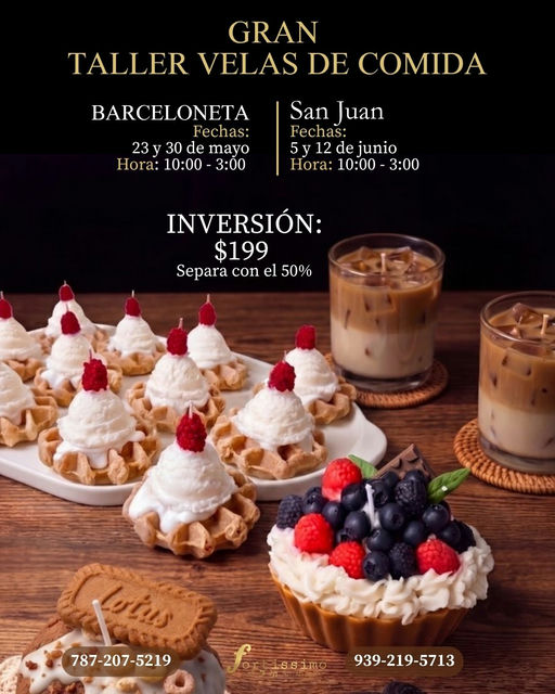 Velas de Comida