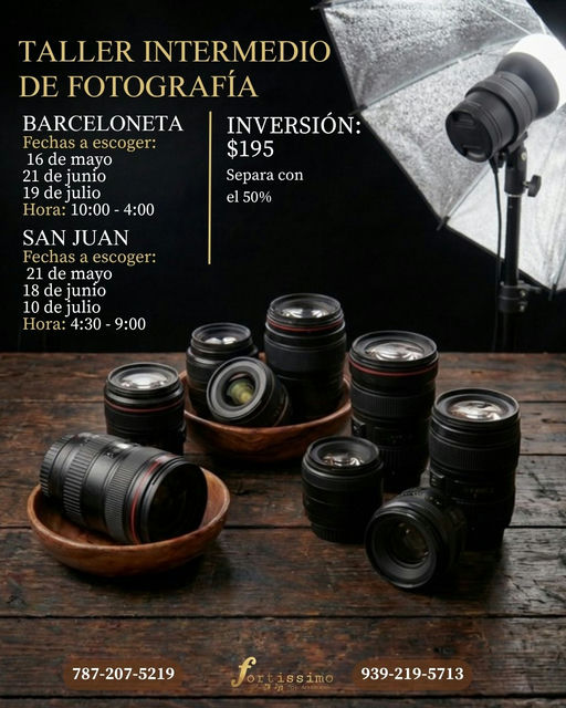 Fotografía Profesional Nivel Intermedio