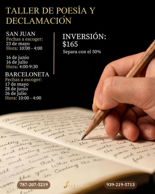Poesía y Declamación