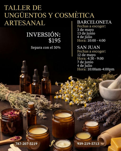 Ungüentos y Cosmética Artesanal