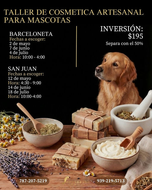 Cosmética Artesanal para Mascotas