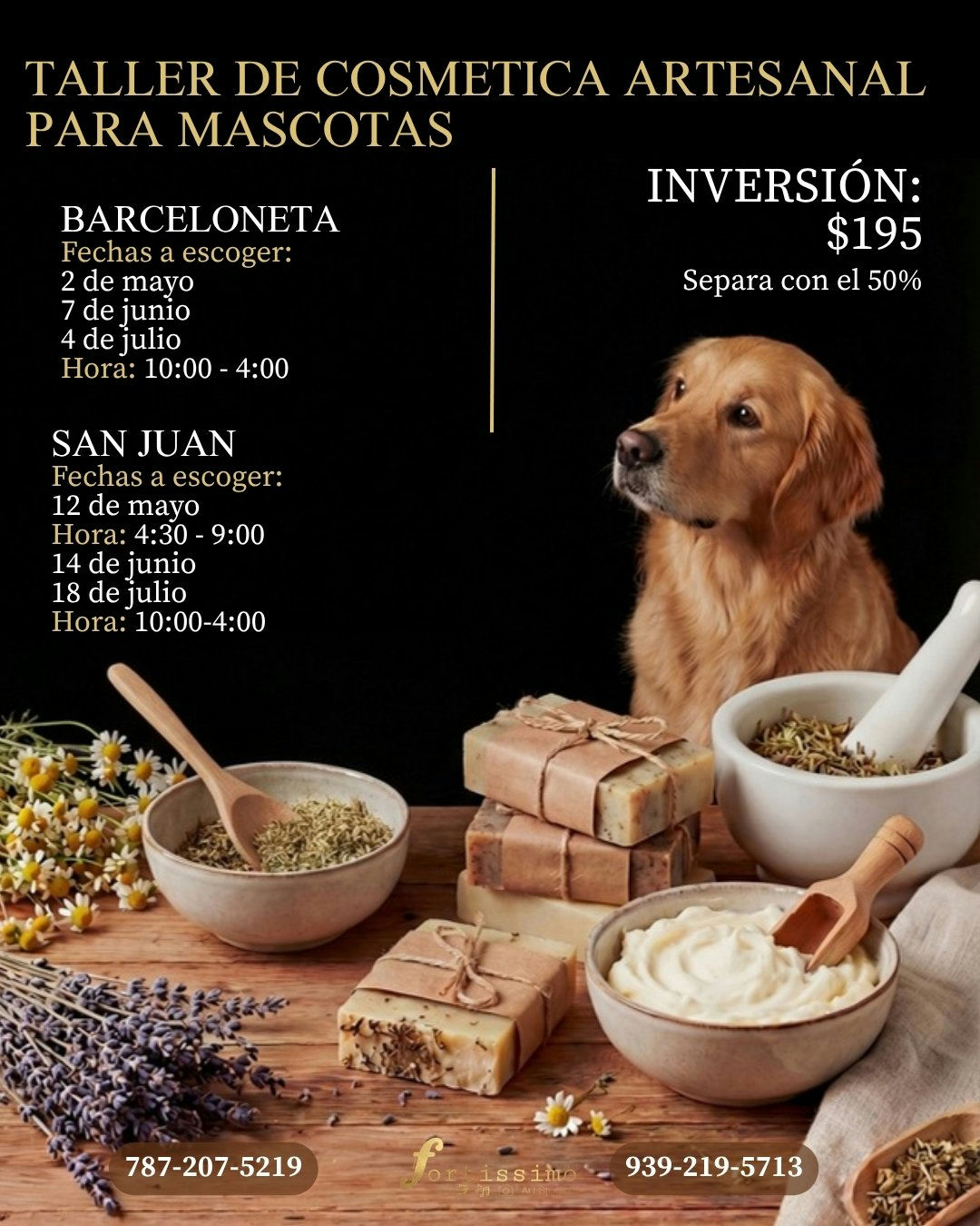 Cosmética Artesanal para Mascotas