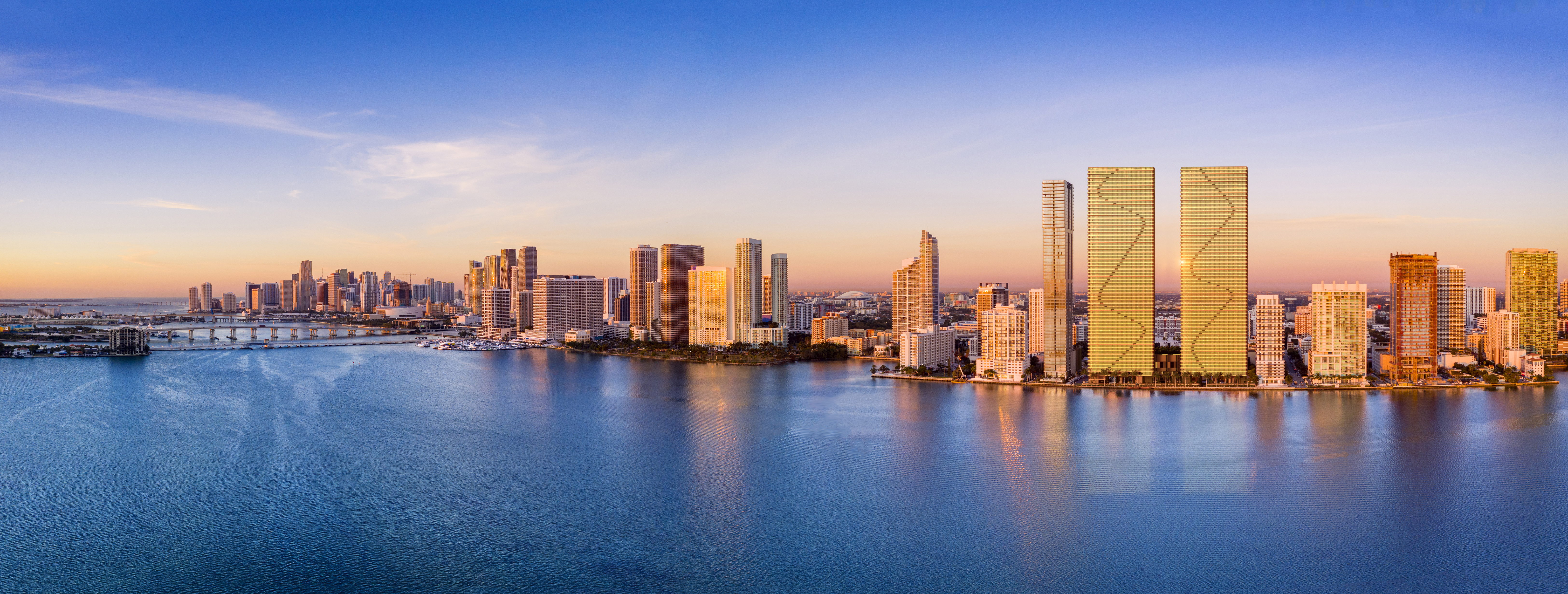 Real estate property located at Aria Reserve, PH 5702, Miami, FL