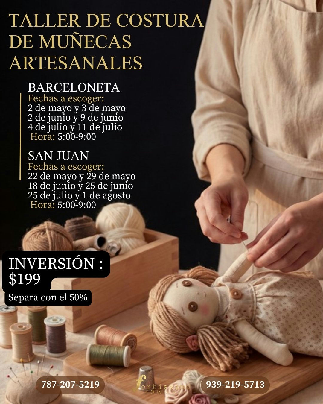 Costura: Muñecas Artesanales