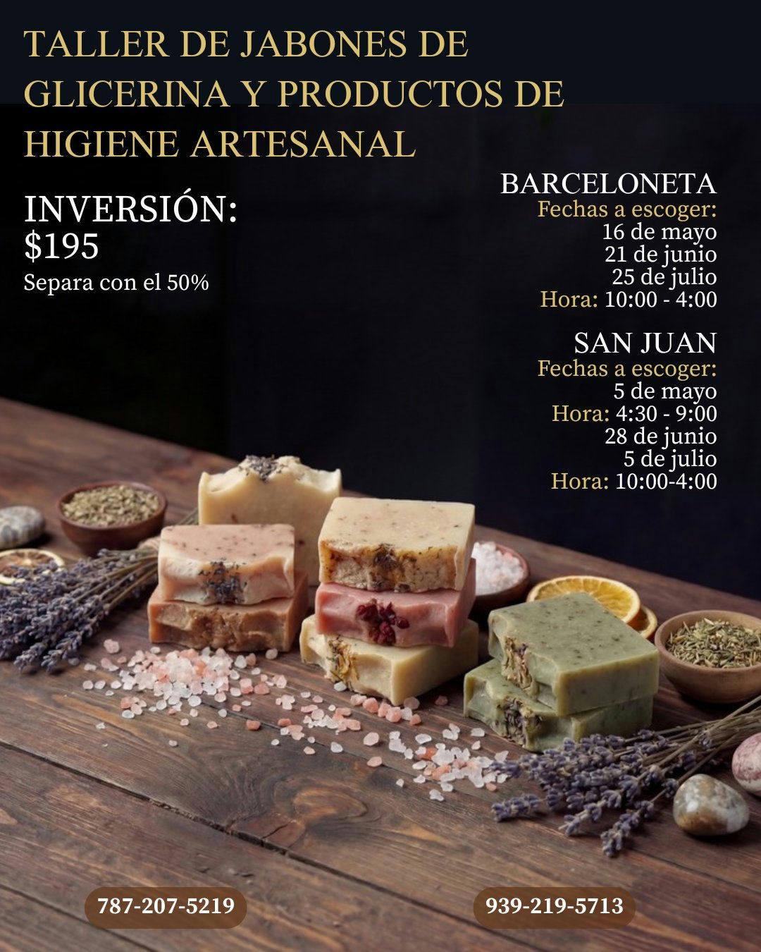Taller de Jabones de Glicerina e Higiene Artesanal