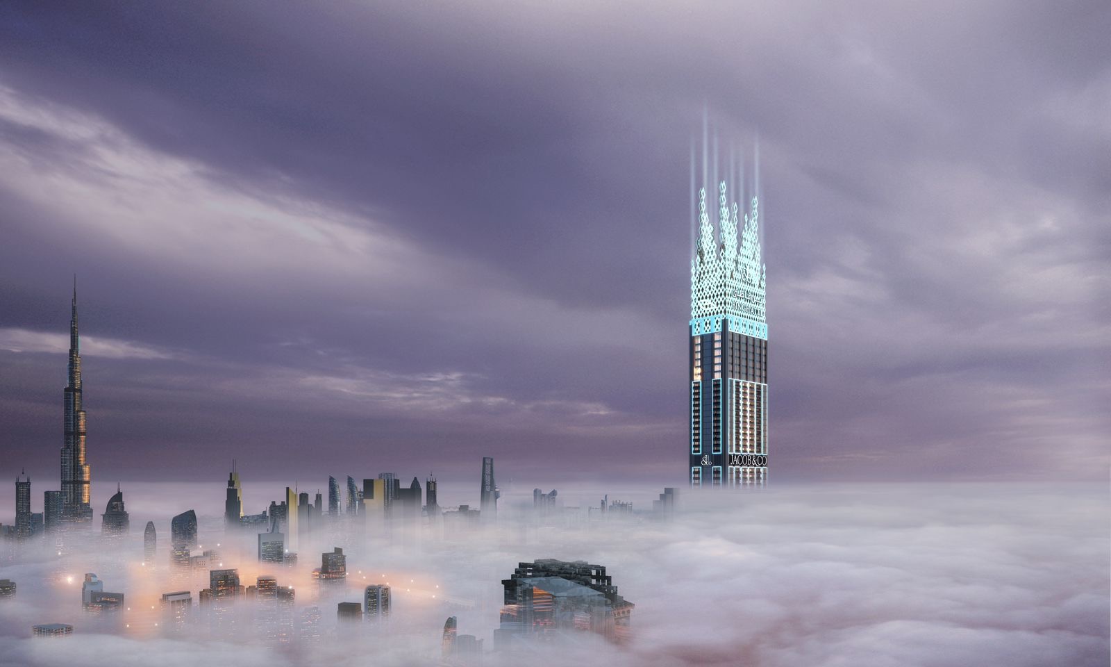 Real estate property located at Billionaire Sky Penthouse 102/103, Billionaire Sky, Business Bay, Dubai, United Arab Emirates
