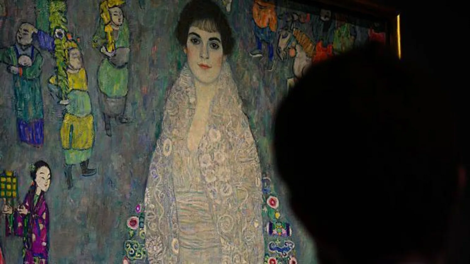Portrait of Elisabeth Lederer which was painted between 1914 and 1916